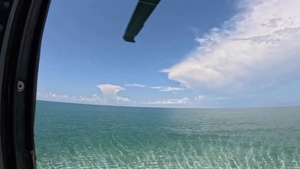 Coast Guard conducts rescue swimmer training off west coast of Florida