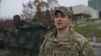A-Roll: U.S. troops join NATO Allies for Lithuanian Armed Forces Day Parade