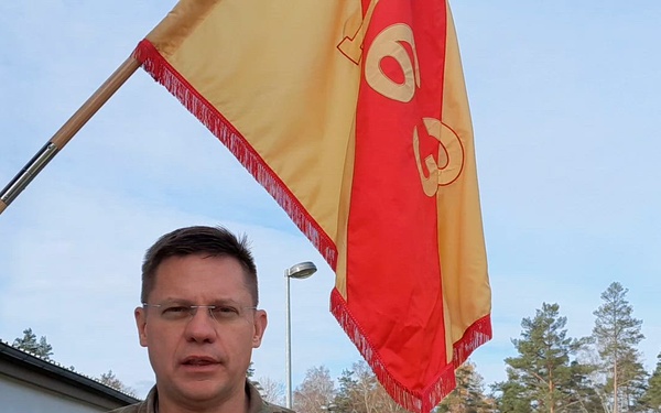 Command Sgt. Maj. Marshall Smith 163rd Regional Support Group holiday greetings