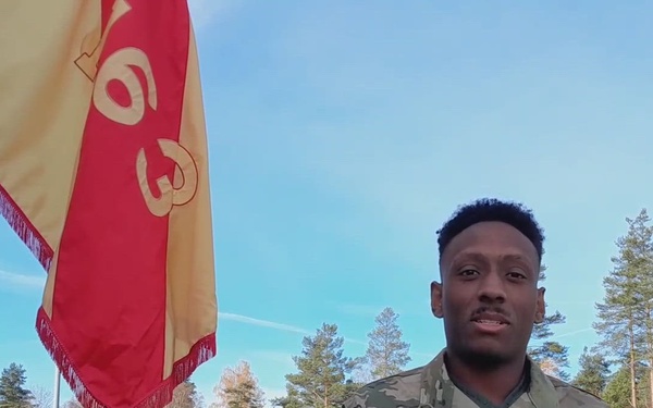 Spc. Kalil Mitchell 1172nd Movement Control Team holiday greetings.