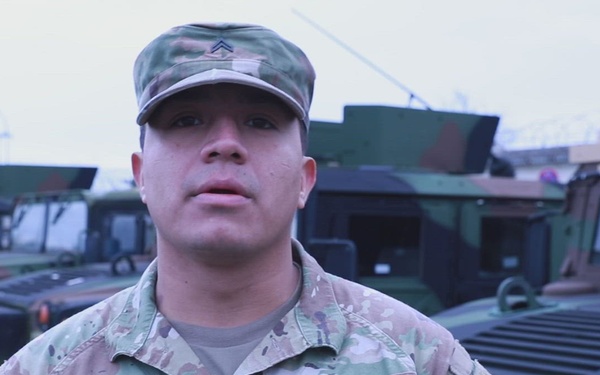 Cpl. Matthew Mayorga holiday greetings.