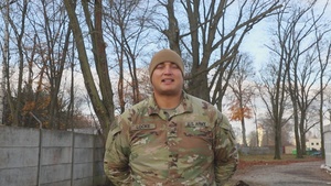 Soldiers wish Family and Friends Happy Holidays