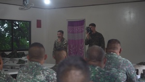MRF-SEA Marines begin CBRN SMEE classroom instruction