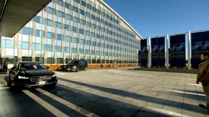 Doorstep statement by the Latvian Minister for Foreign Affairs at the meeting of NATO Foreign Ministers (28 Nov. 2023)