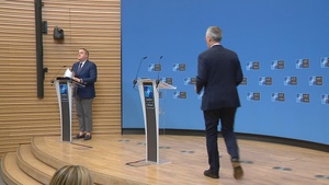 Press conference by NATO Secretary General following the first meeting of NATO Foreign Ministers – 28 Nov. 2023 (opening remarks)