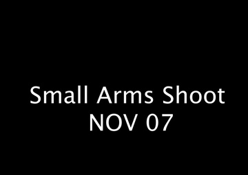 Sailors aboard the USS Rafael Peralta (DDG 115) conduct a small arms shoot in the East China Sea