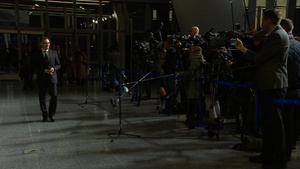 Doorstep statement by Norwegian Minister of Foreign Affairs at the meeting of NATO Ministers of Foreign Affairs (29 Nov. 2023)