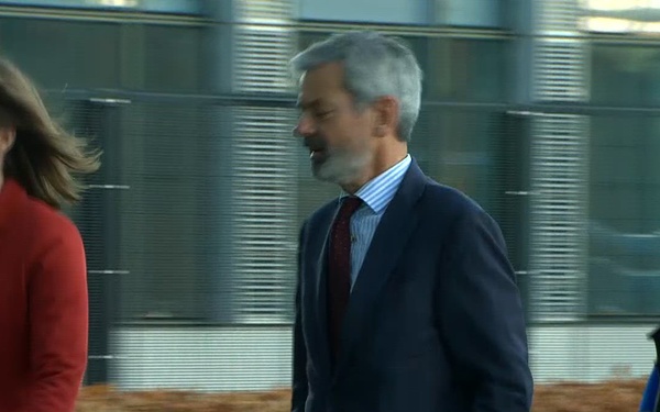 Dutch Minister of Foreign Affairs arrives at the meeting of NATO Ministers of Foreign Affairs (29 Nov. 2023)