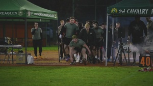 1st Squadron, 2d Cavalry Regiment Turkey Bowl (B-Roll)