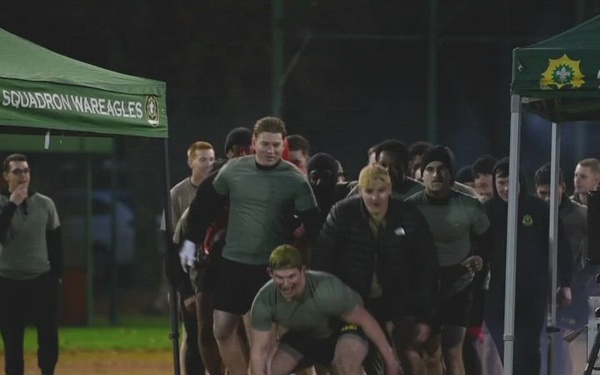 1st Squadron, 2d Cavalry Regiment Turkey Bowl (B-Roll)