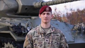 Holiday Greeting: Spc. Viktor Gyenes wishes his family Merry Christmas