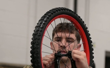 134th Airmen Build Bikes for the Local Community