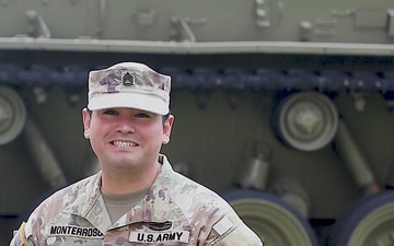 Holiday Greeting: Sgt. 1st Class  Fabricio Monterroso sends holiday greetings to his family
