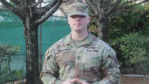 Holiday Greeting: Sgt 1st Class Alexander Henninger