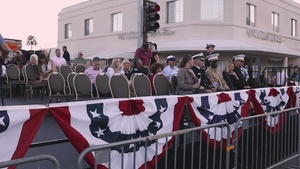 MCAGCC Marines and Sailors march in Palm Springs’ 26th annual Veterans Day Parade
