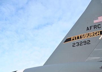 C-17 honoring World War II Allied aircraft stands ready to defend, mobilize and fight
