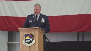 142nd Wing change of command ceremony