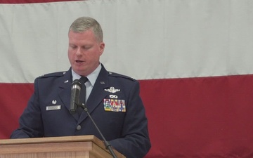 142nd Wing change of command ceremony