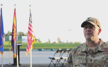 Arizona National Guard Muster 2023 1st Lt. Wesley Parrell Interview