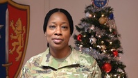 Command Sgt. Maj. Kisha Thomas - Holiday Greetings