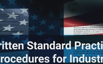 CDSE Written Standard Practice Procedures for Industry Video