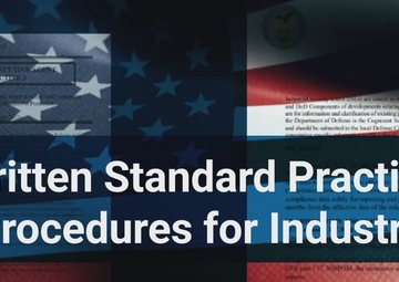 CDSE Written Standard Practice Procedures for Industry Video