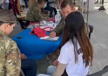Arkansas ANG Airmen screen patients in Guatemala City