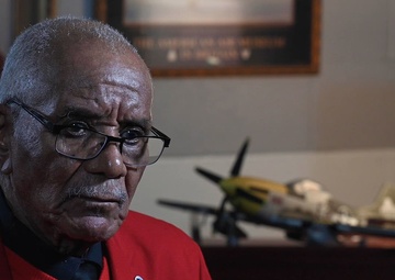 Tuskegee Airman Sgt. Thomas Newton interview