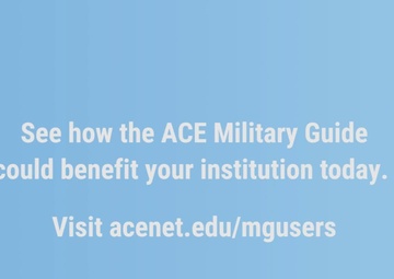 The ACE Military Guide is For You
