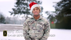 5th Battalion, 4th Air Defense Artillery Regiment Holiday Shoutouts