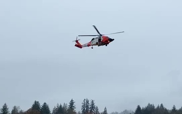 Coast Guard rescues 5 people from flooding near Grays River, Washington