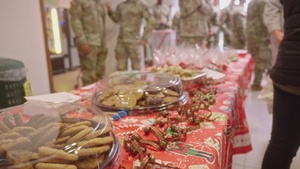 B-Roll: Sky Soldiers Donate Toys To Children