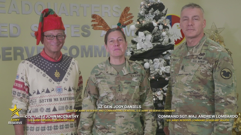 DVIDS Video USARC Holiday Message 2023