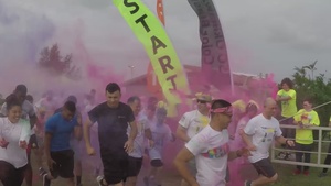 USO Color Fun Run 5K Torii Station 18 NOV 2017