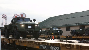 Joint Light Tactical Vehicles Arrive at Camp Ripley Training Center