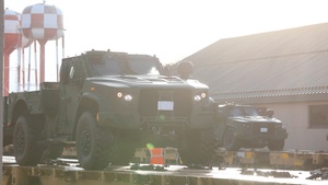 Joint Light Tactical Vehicles Arrive at Camp Ripley Training Center