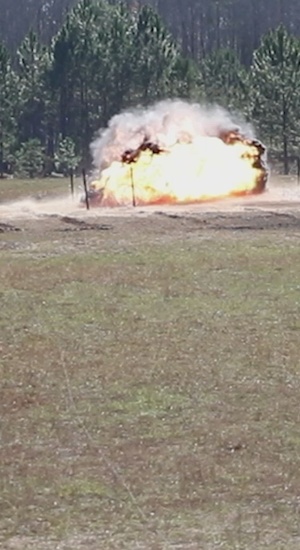 10th Brigade Engineer Battalion demolition range