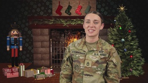 Sgt. 1st Class Amber Steinberger, Holiday Greeting