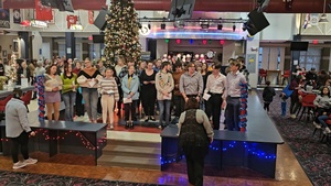 Tomah High School Show Choir supports Fort McCoy's 2023 Holiday Tree Lighting Ceremony, Part III