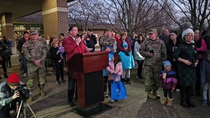 2023 Fort McCoy Tree Lighting Ceremony draws hundreds of community members