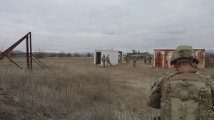U.S. Army 2-2 Cavalry conducts M240 machine gun training during Brave Partner 23