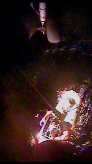 Coast Guard aircrews rescue U.S. citizen from sailing vessel, taking on water 170 NM northwest of Puerto Rico