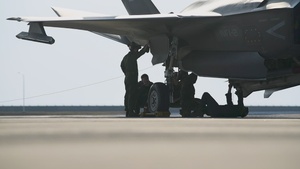 U.S. Marines with VMFA-121 Conduct Ordnance Training