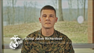 Meet Your Monitor: Gunnery Sergeant Jacob Richardson