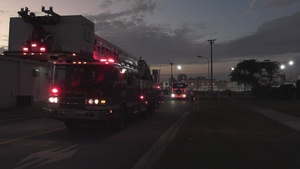 B-Roll: Christmas tree lighting brings holiday cheer to Camp Foster Community