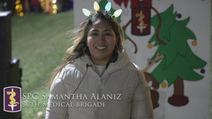 Spc. Samantha Alaniz Holiday Shoutout