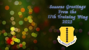 17 TRW Command Team Season's Greetings Dec 2023