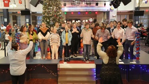 Tomah High School Show Choir supports Fort McCoy's 2023 Holiday Tree Lighting Ceremony, Part V