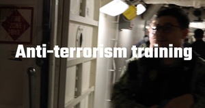 George Washington Security Reaction Forces Train at Sea