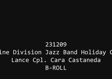 2d Marine Division Jazz Band St. Augustine Tour